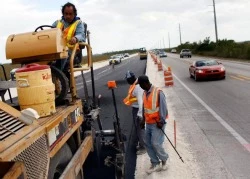 road construction road work