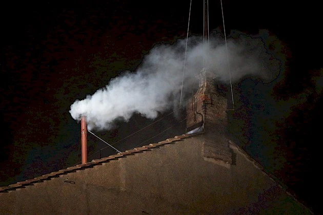 White Smoke from the Vatican's Sistine Chapel White Smoke from the Vatican's Sistine Chapel