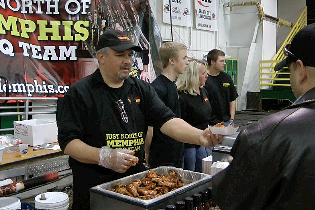 Wingfest 2014 Just North of Memphis BBQ at WingFest 2014