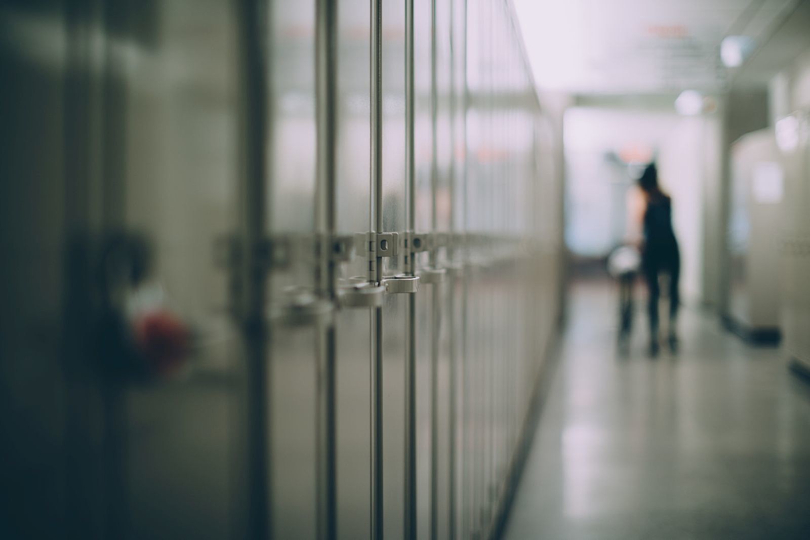 Lockers in a Hallway