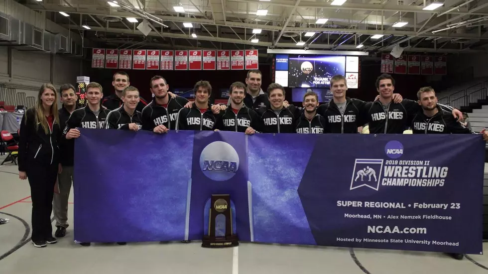 SCSU Wrestling Wins 3rd Straight Central Regional Title