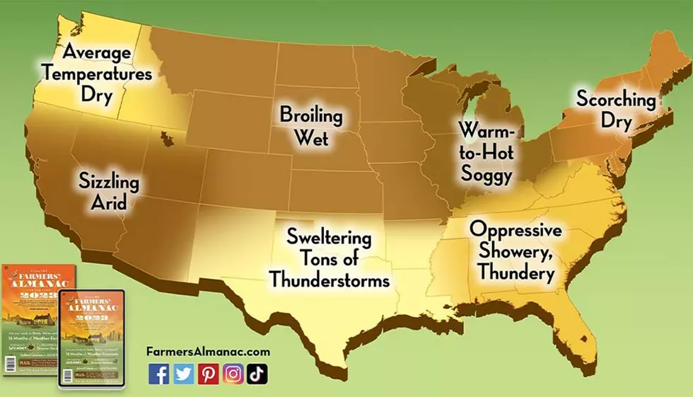 Farmers’ Almanac Predicting Broiling, Wet Summer