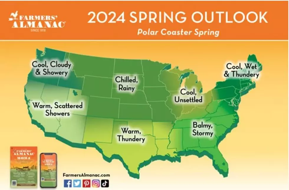 Farmers’ Almanac Predicting a Chilled, Rainy Spring