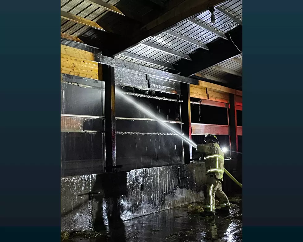 Wet Hay Causes Stearns County Barn Fire